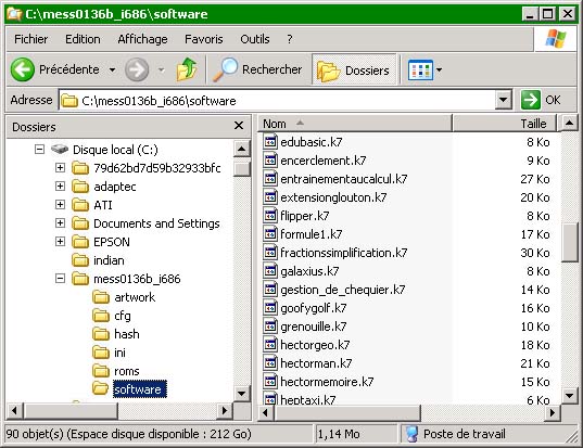 MESS software
